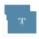 Striped Initial Folded Note Cards Image 6 of 8